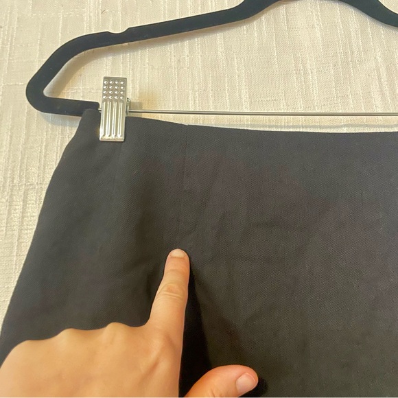 Vintage Black Wool Skirt - Picture 2 of 8